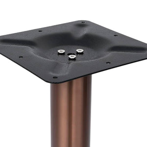 vidaXL Bistro Table Base Golden Ø45x72 cm Stainless Steel