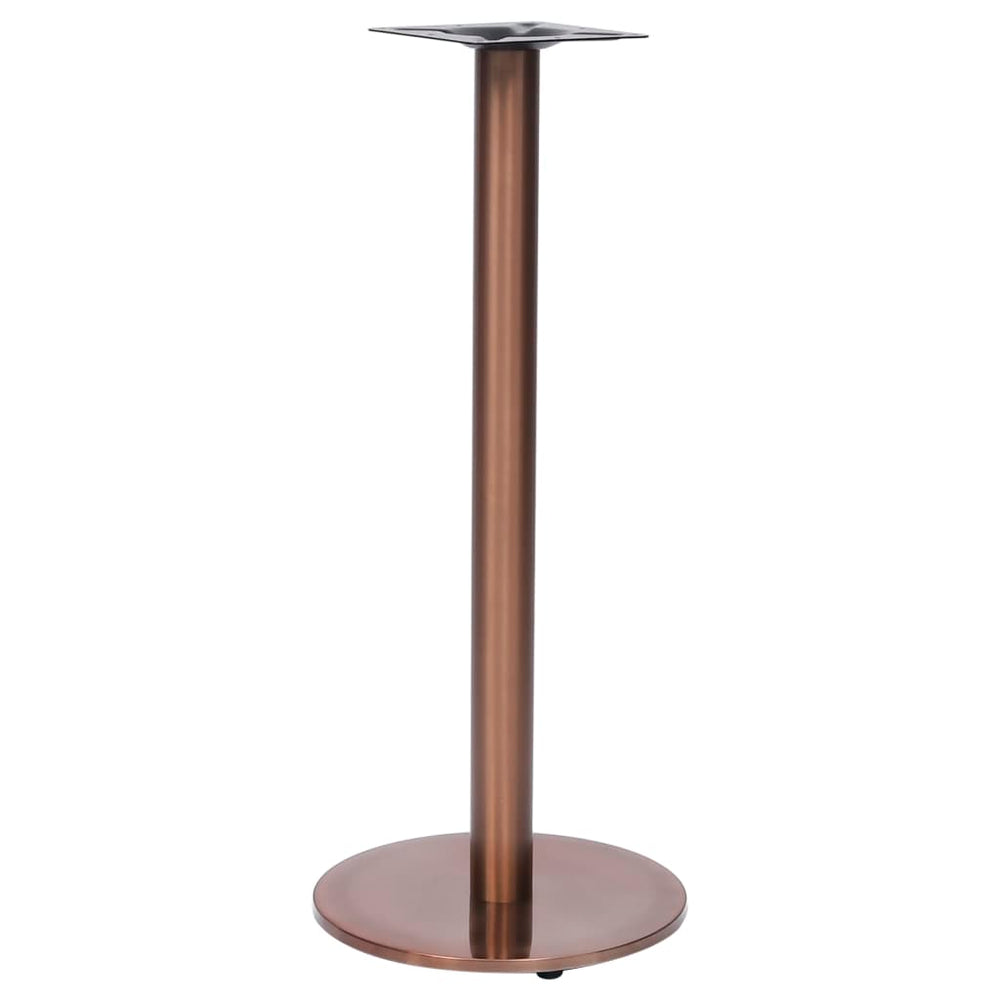 vidaXL Bistro Table Base Golden Ø45x107 cm Stainless Steel