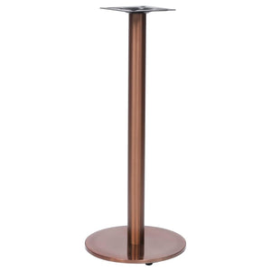vidaXL Bistro Table Base Golden Ø45x107 cm Stainless Steel