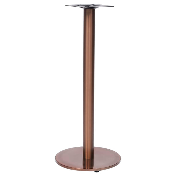 vidaXL Bistro Table Base Golden Ø45x107 cm Stainless Steel