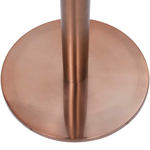 vidaXL Bistro Table Base Golden Ø45x107 cm Stainless Steel