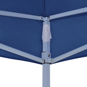 vidaXL Party Tent Roof 2x2 m Blue 270 g/m²