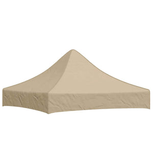 vidaXL Party Tent Roof 2x2 m Beige 270 g/m²