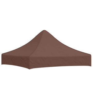 vidaXL Party Tent Roof 2x2 m Brown 270 g/m²