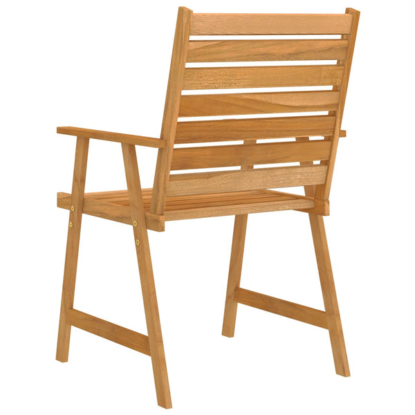 vidaXL 5-piece Garden Dining Set Solid Acacia Wood