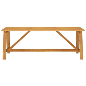 vidaXL 7-Piece Garden Dining Set Solid Acacia Wood