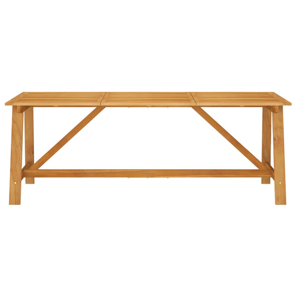 vidaXL 7-Piece Garden Dining Set Solid Acacia Wood