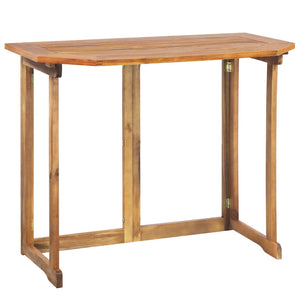 vidaXL 4-Piece Solid Acacia Wood Bistro Set