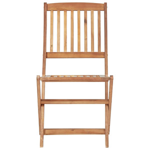 vidaXL 4-Piece Solid Acacia Wood Bistro Set