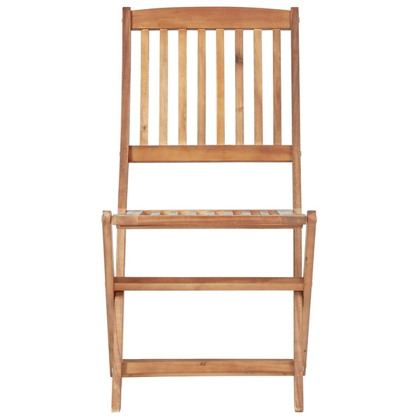 vidaXL 4-Piece Solid Acacia Wood Bistro Set