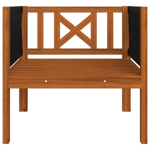 vidaXL 7-Piece Garden Lounge Set with Cushions Cream Acacia Wood & Rope