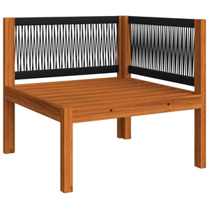 vidaXL 7-Piece Garden Lounge Set with Cushions Cream 63 x 63 cm