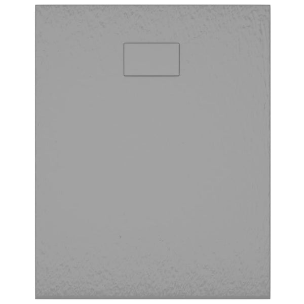Duschwanne SMC Grau 100x80 cm