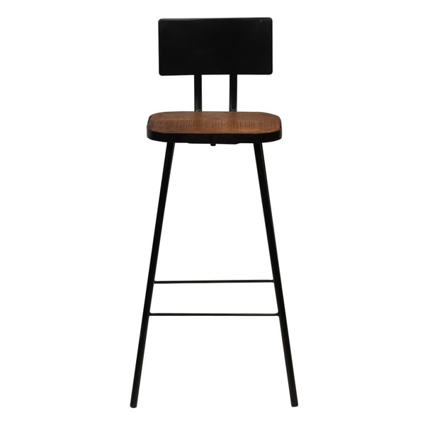 vidaXL 3-Piece Bar Set Black