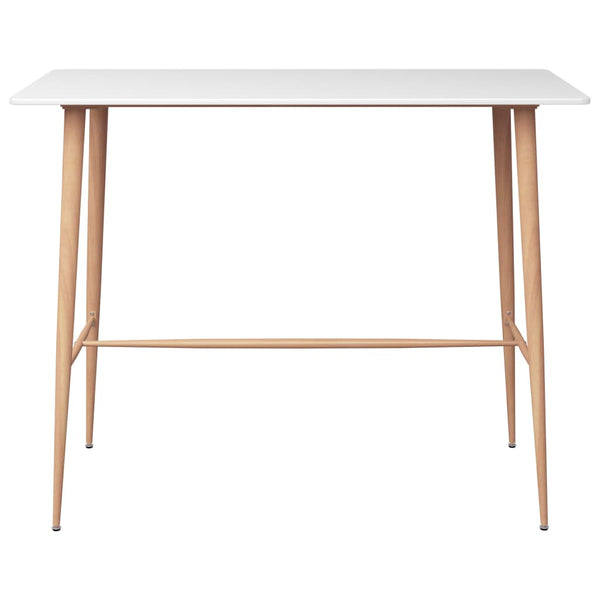 vidaXL 3-Piece Bar Set White