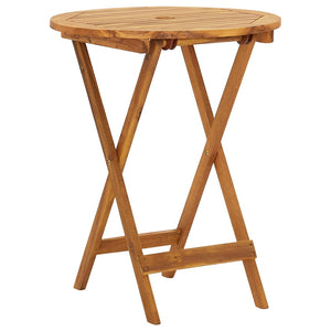 vidaXL 3-Piece Outdoor Dining Set Foldable Solid Acacia Wood