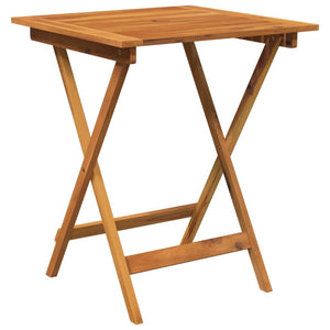vidaXL 3-Piece Folding Outdoor Dining Set Solid Acacia Wood