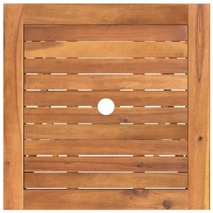 vidaXL 3-Piece Folding Outdoor Dining Set Solid Acacia Wood