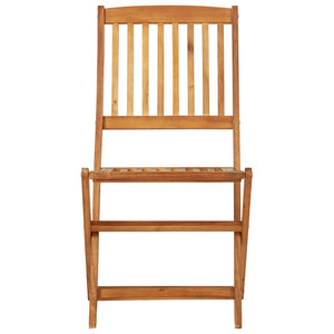 vidaXL 3-Piece Folding Garden Dining Set Solid Acacia Wood