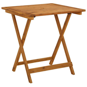 vidaXL 3-Piece Folding Garden Dining Set Solid Acacia Wood