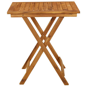 vidaXL 3-Piece Folding Garden Dining Set Solid Acacia Wood