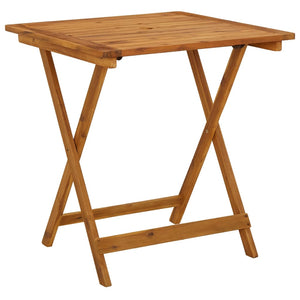 vidaXL 3-Piece Folding Garden Dining Set Solid Acacia Wood
