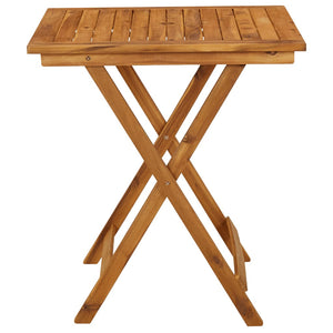 vidaXL 3-Piece Folding Garden Dining Set Solid Acacia Wood