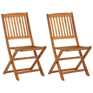 vidaXL 3-Piece Folding Garden Dining Set Solid Acacia Wood