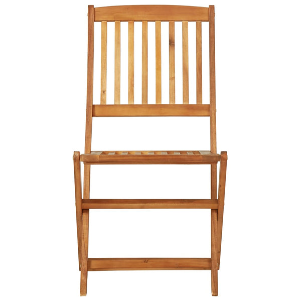 vidaXL 3-Piece Folding Garden Dining Set Solid Acacia Wood