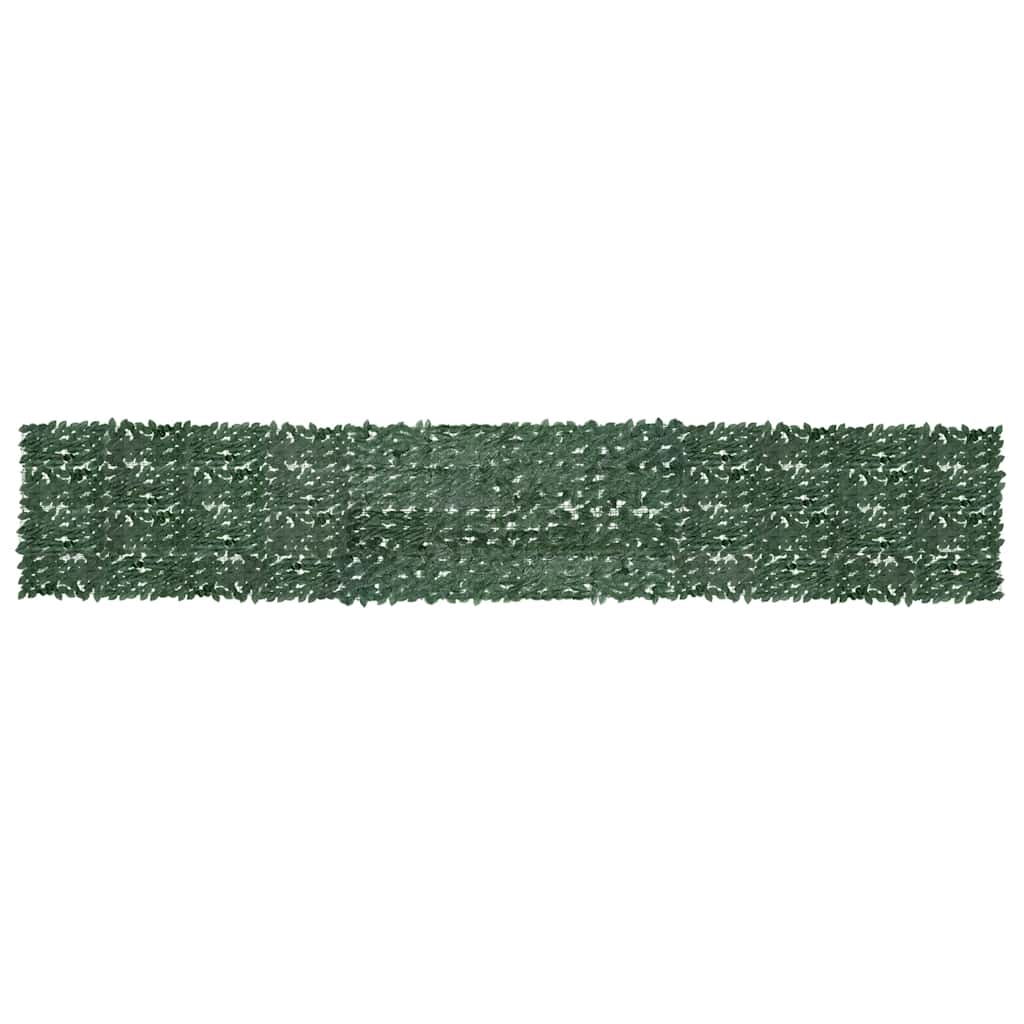 vidaXL Balcony Privacy Screen with Dark Green Leaves 600x100 cm