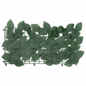 vidaXL Balcony Privacy Screen with Dark Green Leaves 600x150 cm