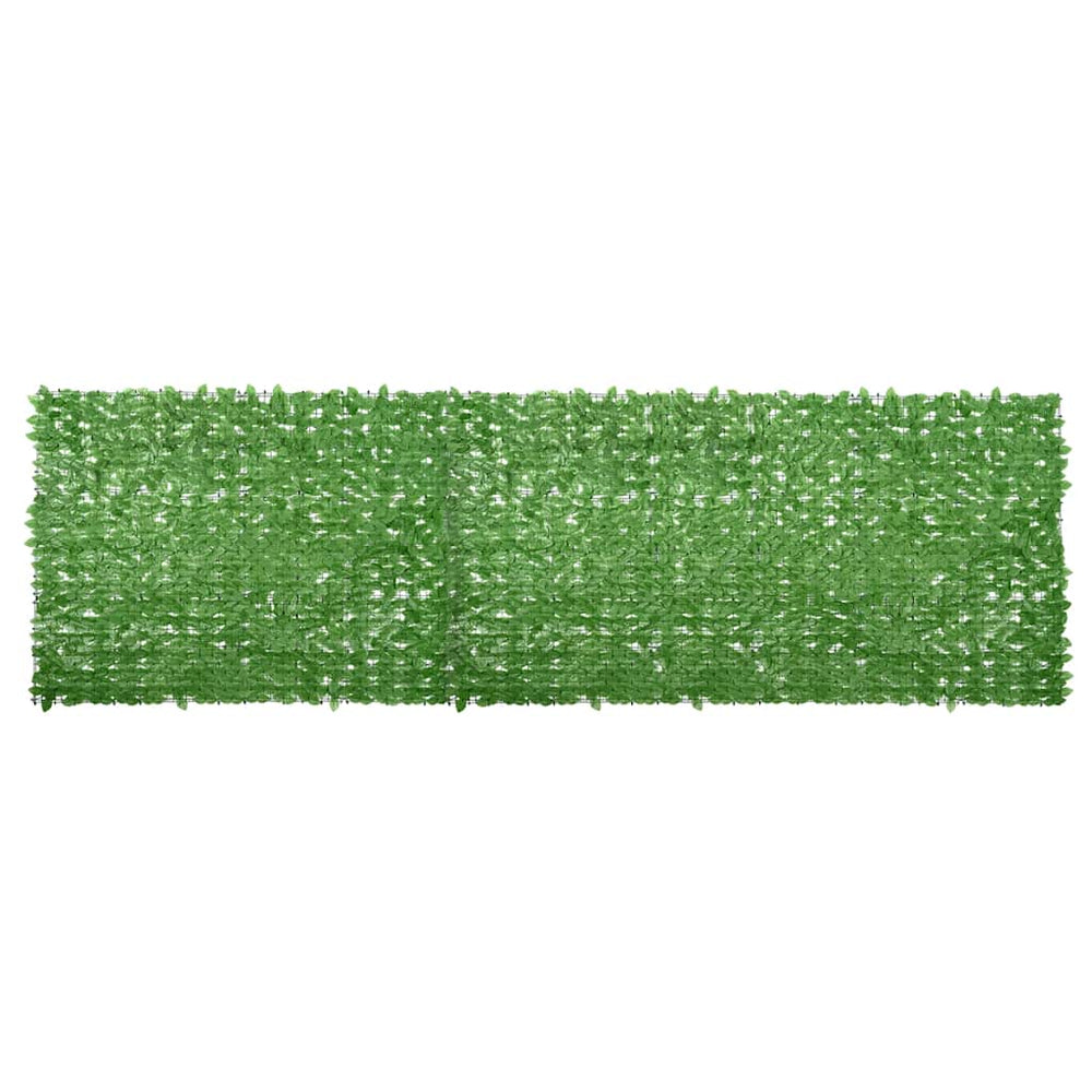 vidaXL Green Leaf Balcony Screen 600x150 cm