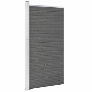 vidaXL WPC Fence Panel 95x186 cm Grey
