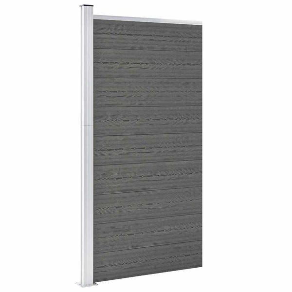 vidaXL WPC Fence Panel 95x186 cm Grey