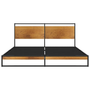 vidaXL Metal Bed Frame 140x200 cm