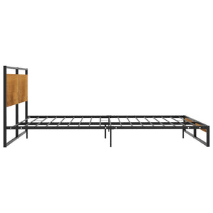 vidaXL Metal Bed Frame 140x200 cm