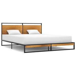 vidaXL Metal Bed Frame 160x200 cm