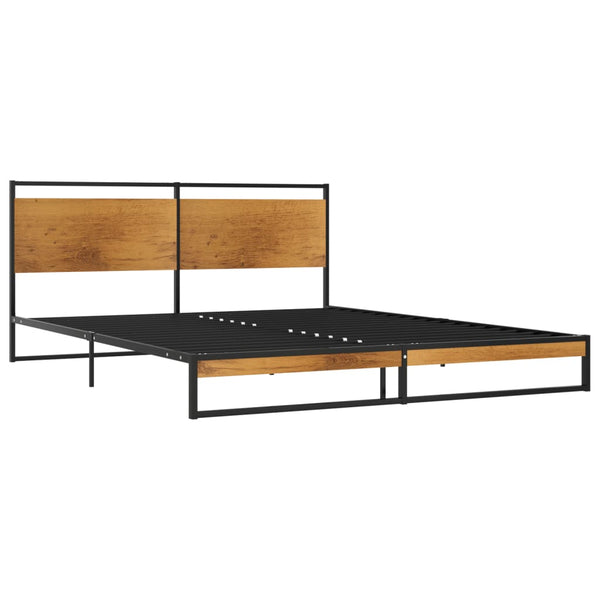 vidaXL Metal Bed Frame 160x200 cm