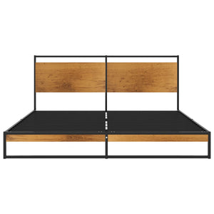 vidaXL Metal Bed Frame 160x200 cm