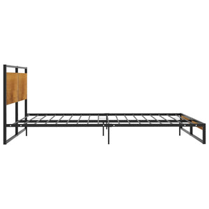 vidaXL Metal Bed Frame 160x200 cm