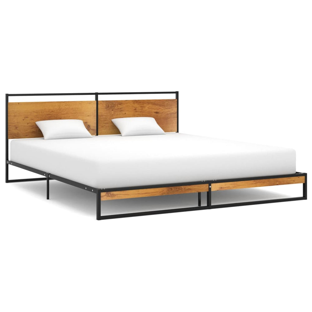 vidaXL Metal Bed Frame 180x200 cm