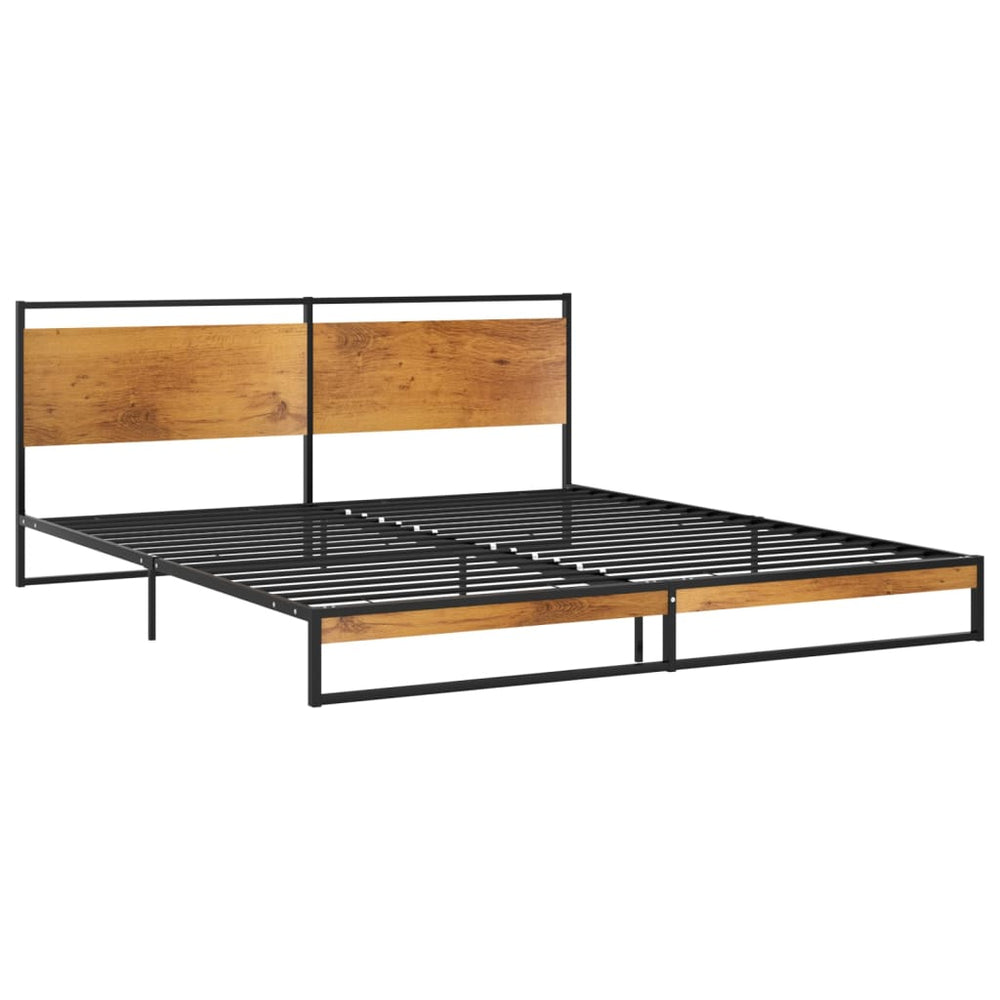 vidaXL Metal Bed Frame 180x200 cm