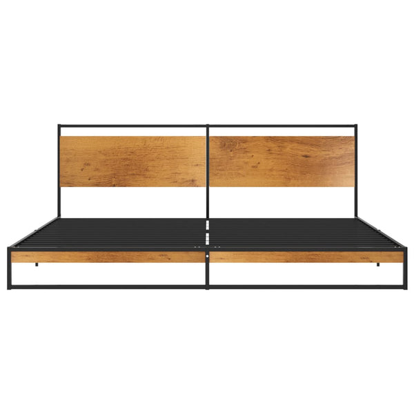 vidaXL Metal Bed Frame 200x200 cm