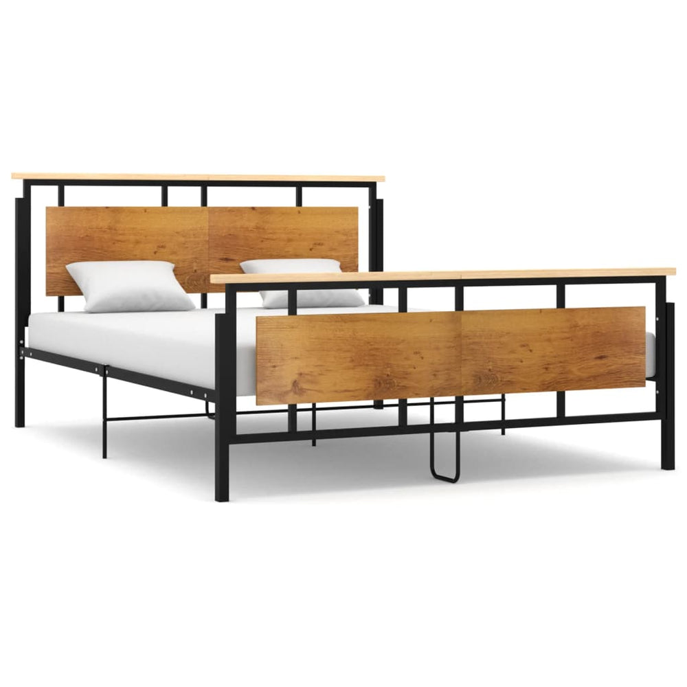 vidaXL Metal Bed Frame 160x200 cm