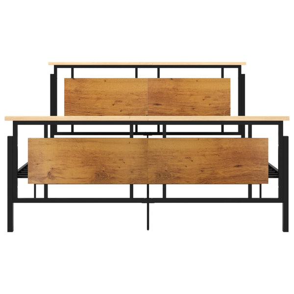 vidaXL Metal Bed Frame 160x200 cm