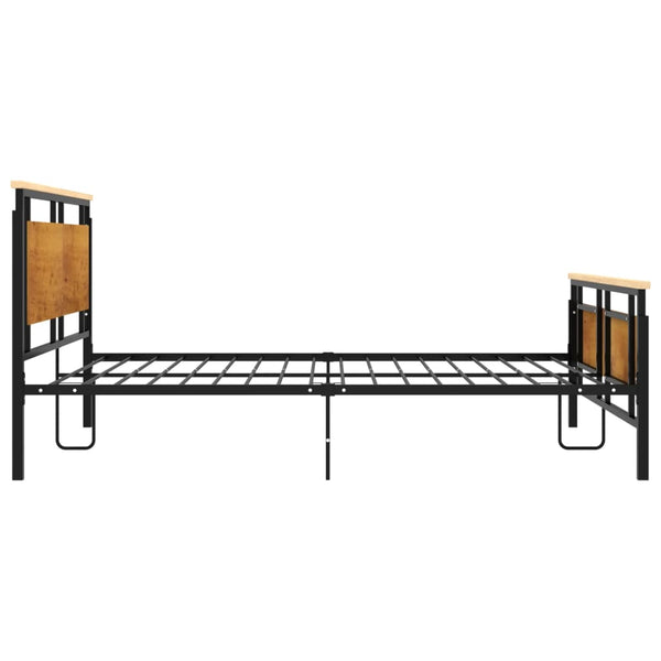 vidaXL Metal Bed Frame 160x200 cm