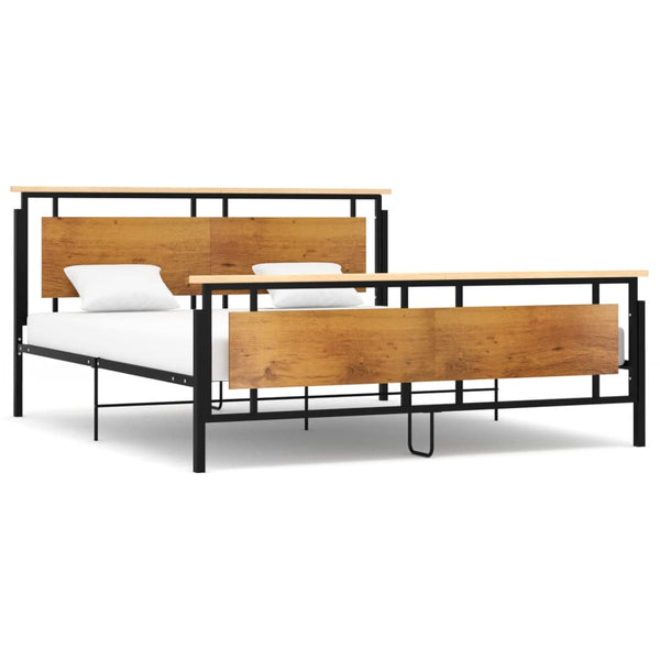 vidaXL Metal Bed Frame 180x200 cm
