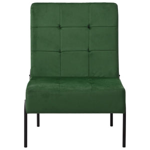 vidaXL Relax Chair 65x79x87 cm Dark Green Velvet