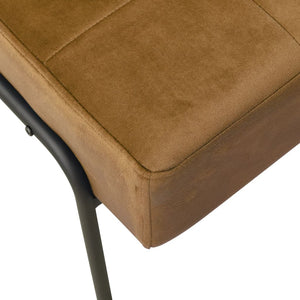 vidaXL Relax Armchair 65x79x87 cm Brown Velvet