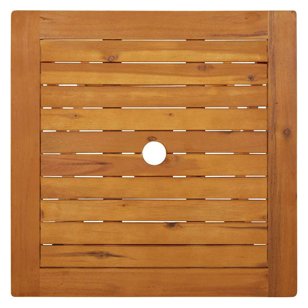 vidaXL Folding Garden Table 60x60x75 cm Solid Acacia Wood
